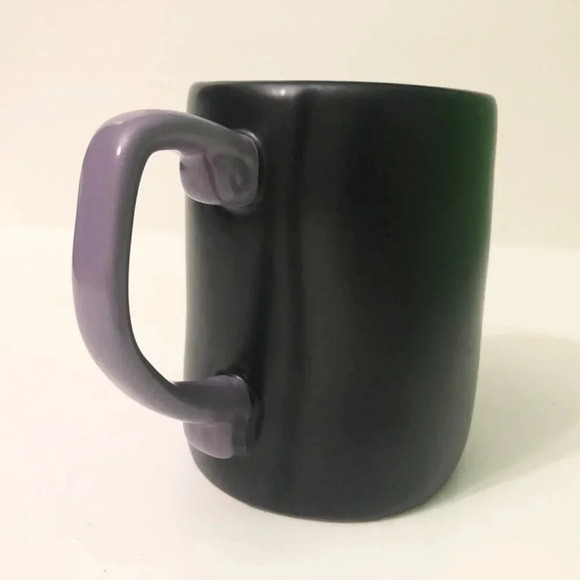 Rae Dunn Wicked Witch  Black and Purple Halloween Coffee Mug - Picture 11 of 12